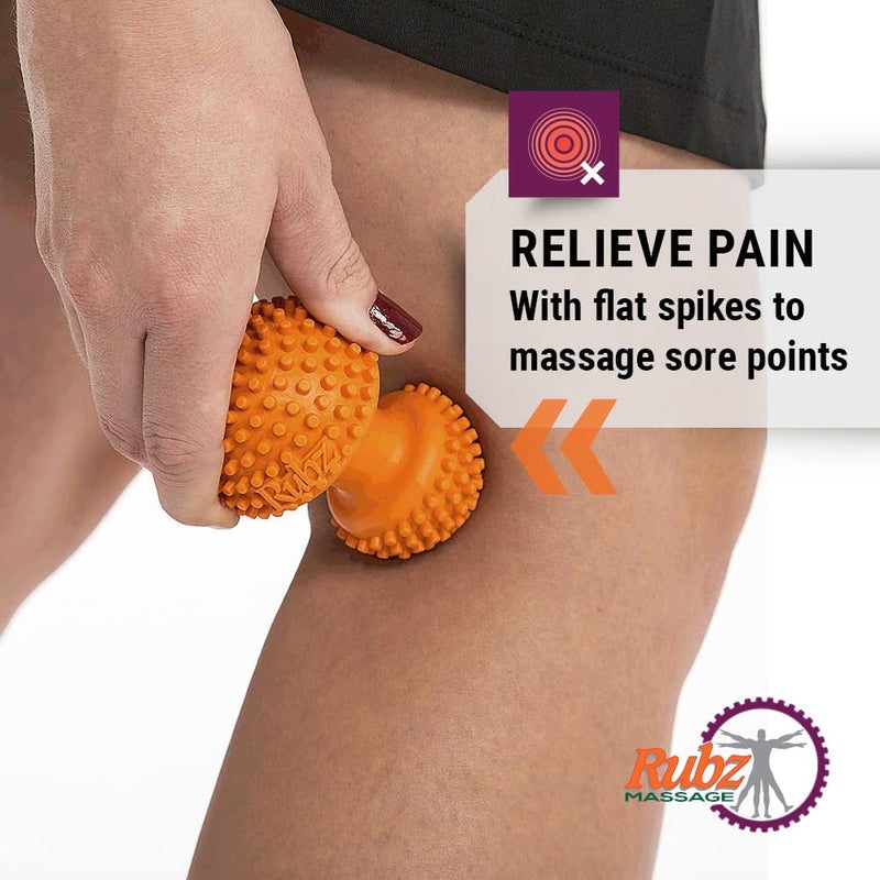Due North Foot Rubz Massage Ultimate Combo Pack, 0.85 lb, Multi Colored, 3 Piece Set - Image 3